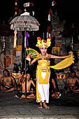 Sanghyang Dedari Dance - Danced by two little girls who are always underage for a virgin child is considered holy.