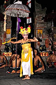 Sanghyang Dedari Dance - Danced by two little girls who are always underage for a virgin child is considered holy.