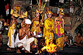 Balinese dance performance. 