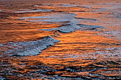Bali - Resort close to the black sands of Suraberata beach in the Tabanan region. Sunset.