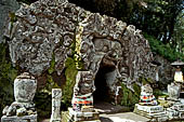 Goa Gajah - the cave entrance in the shape of a giant demon head.