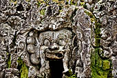 Goa Gajah - the cave entrance in the shape of a giant demon head.