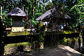 Goa Gajah - small temple along the forest path. 