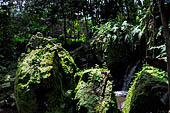 Goa Gajah - the small archaeological area with Buddhist relics on the south of the cave.