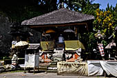 Goa Gajah - the small temple complex of Pura Taman. 