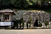 Goa Gajah - the cave entrance in the shape of a giant demon head.