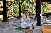 Gunung Kawi (Bali) - The large Pura South of the first group of five tombs.