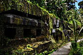 Gunung Kawi (Bali) - Rock-hewn monastic cells of a secondary monastic complex.