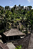 Gunung Kawi (Bali) - The large Pura South of the first group of five tombs. 