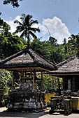 Gunung Kawi (Bali) - The large Pura South of the first group of five tombs. 