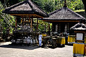 Gunung Kawi (Bali) - The large Pura South of the first group of five tombs. 