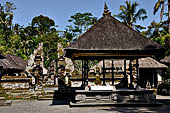 Gunung Kawi (Bali) - The large Pura South of the first group of five tombs.