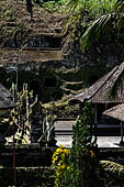 Gunung Kawi (Bali) - The large Pura South of the first group of five tombs. 