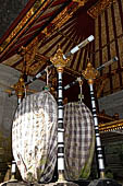 Gunung Kawi (Bali) - The large Pura South of the first group of five tombs.