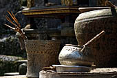 Gunung Kawi (Bali) - The large Pura South of the first group of five tombs.