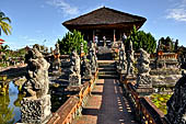 The Bale Kambang, Floating Pavilion, Kerta Gosa complex, Semarapura, Klungkung, Bali. This pavilion is surrounded by a pond called Taman Gili.