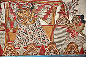 Bale Kambang, Floating Pavilion, in the Kerta Gosa complex, Klugkung Semarapura, Bali. The panels of the story of Sutasoma, the Buddhist pious prince.