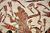 Bale Kambang, Floating Pavilion, in the Kerta Gosa complex, Klugkung Semarapura, Bali. The panels of the story of Sutasoma, the Buddhist pious prince.