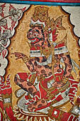 Bale Kambang, Floating Pavilion, in the Kerta Gosa complex, Klugkung Semarapura, Bali. The panels of the story of Sutasoma, the Buddhist pious prince.