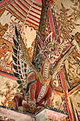Bale Kambang, Floating Pavilion, in the Kerta Gosa complex, Klugkung Semarapura, Bali. The panels of the story of Sutasoma, the Buddhist pious prince.