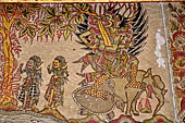 Klungkung - Bali. The Kerta Gosa palace, the painting shows the 