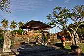 The Bale Kambang, Floating Pavilion, Kerta Gosa complex, Semarapura, Klungkung, Bali. This pavilion is surrounded by a pond called Taman Gili.