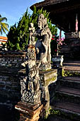 The Bale Kambang, Floating Pavilion, Kerta Gosa complex, Semarapura, Klungkung, Bali. Sculptural decorations.
