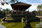 The Bale Kambang, Floating Pavilion, Kerta Gosa complex, Semarapura, Klungkung, Bali. This pavilion is surrounded by a pond called Taman Gili.
