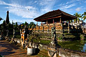 The Bale Kambang, Floating Pavilion, Kerta Gosa complex, Semarapura, Klungkung, Bali. This pavilion is surrounded by a pond called Taman Gili.