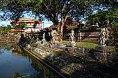 The Bale Kambang, Floating Pavilion, Kerta Gosa complex, Semarapura, Klungkung, Bali. This pavilion is surrounded by a pond called Taman Gili.