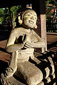 Klungkung - Bali. The Kerta Gosa palace. 