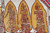 Bale Kambang, Floating Pavilion, in the Kerta Gosa complex, Klugkung Semarapura, Bali. The panels of the story of Sutasoma, the Buddhist pious prince. 