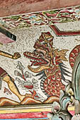 Bale Kambang, Floating Pavilion, in the Kerta Gosa complex, Klugkung Semarapura, Bali. The panels of the story of Sutasoma, the tale of a Buddhist pious prince.