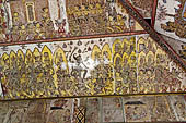 Klungkung - Bali. The Kerta Gosa palace, paintings of the upper levels.