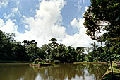 Pura Luhur Batukau - Bali - The artificial lake representing the lakes of the mountain as worshipped deified water givers.