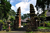 Pura Luhur Batukau - Bali - The Candi Bentar (split gate) of the first courtyard.