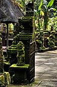 Pura Luhur Batukau - Bali - Smaller courtyard dedicated to protector demons. 
