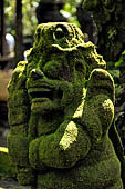 Pura Luhur Batukau - Bali - Smaller courtyard dedicated to protector demons. 