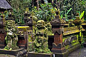Pura Luhur Batukau - Bali - Smaller courtyard dedicated to protector demons.