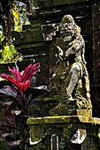 Pura Luhur Batukau - Bali - The split gate entrance to the inner courtyard. Details of the door protectors.