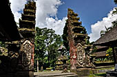 Pura Luhur Batukau - Bali - The Candi Bentar (split gate) of the first courtyard. 