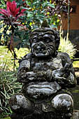 Pura Luhur Batukau - Bali - Sculptures found in the  fist courtyard. 