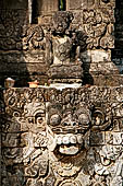 Pura Meduwe Karang - Bali - Wall Sculptures which decorate the front wall of the central shrine.