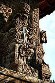 Pura Meduwe Karang - Bali - Wall Sculpture decorating the walls of the impressive central shrine.