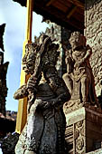 Pura Meduwe Karang - Bali - Wall Sculpture decorating the walls of the impressive central shrine.