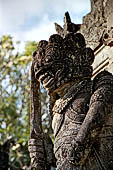Pura Meduwe Karang - Bali - Wall Sculpture decorating the walls of the impressive central shrine.
