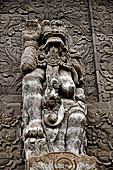 Pura Meduwe Karang - Bali - Wall Sculpture decorating the walls of the impressive central shrine.