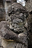 Pura Meduwe Karang - Bali - Wall Sculpture decorating the walls of the impressive central shrine.