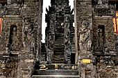 Pura Meduwe Karang - Bali - The impressive shrine of the Lord possessing the ground The central Padmasana is the seat of the Sun God Surya. 