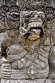 Pura Meduwe Karang - Bali - Wall Sculptures which decorate the front wall of the central shrine.